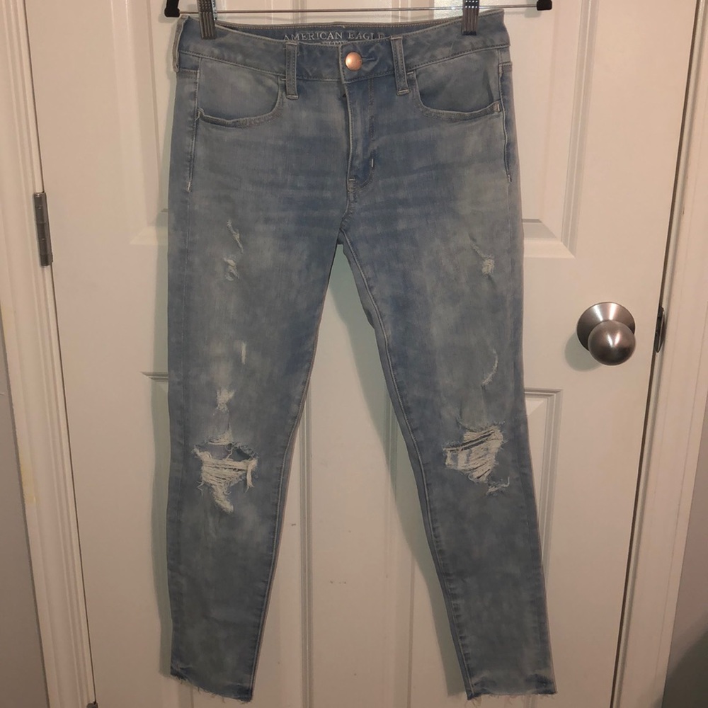 Super Stretch Bleached Skinny Jegging